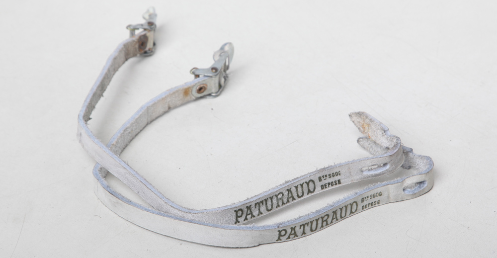 Cale-pieds Paturaud Vintage – Années 1960 – Pour Vélo Course Français